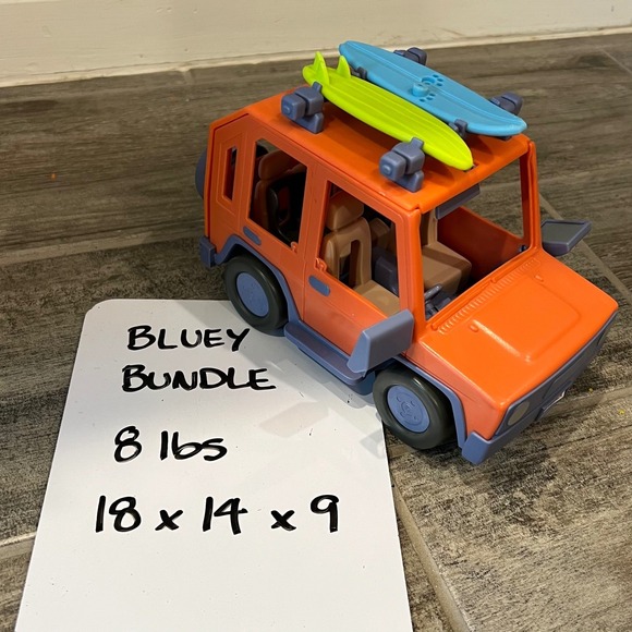 Bluey Lot Family Friends Figures House Furniture Car Pool Accessories Playset - Picture 8 of 9